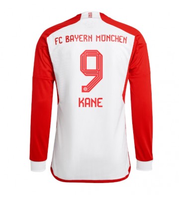 Bayern Munich Harry Kane #9 Replika Hjemmebanetrøje 2023-24 Langærmet